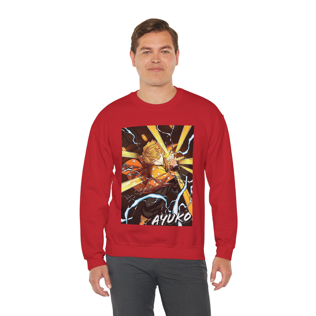 Zenitsu Breath of Thunder Ayuko Anime Sweatshirt