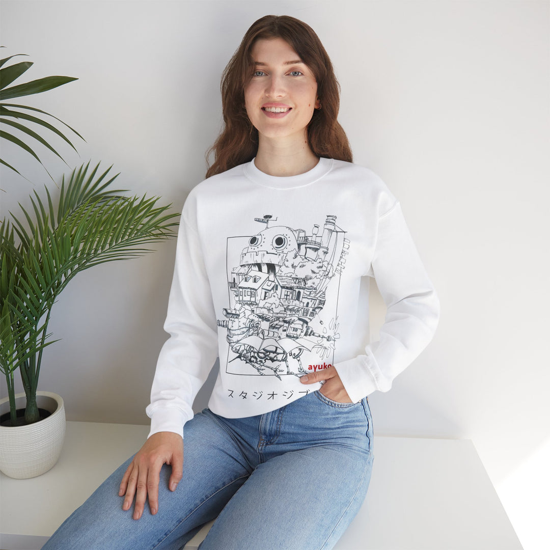 Howl's Moving Castle Crewneck Sweatshirt