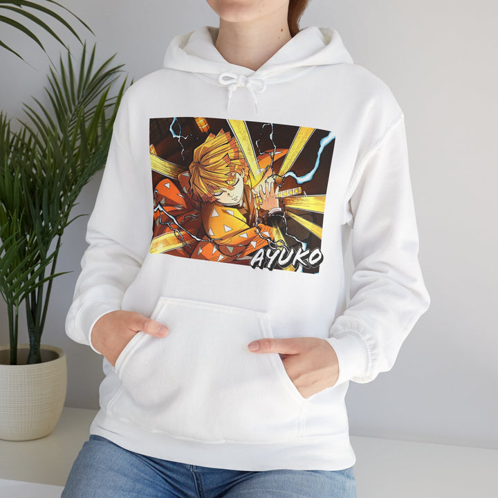 Zenitsu Breath of Thunder Ayuko Anime Hoodie