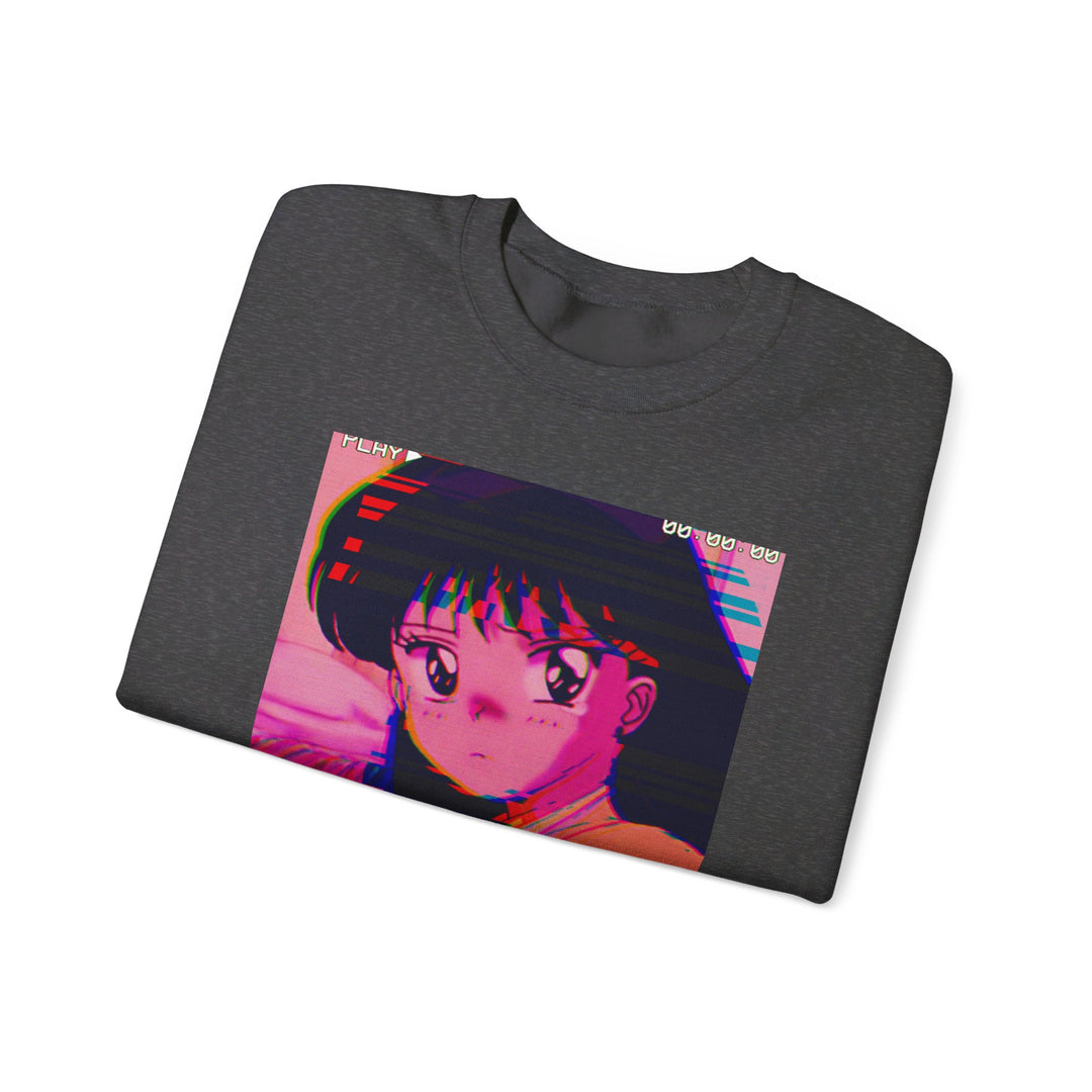 Sailor Mars VHS Anime Sweatshirt