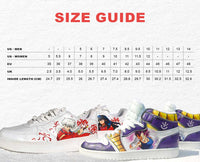 Thumbnail for Sneakers Giyu Tomioka Classic Low-Top in pelle - Bianco/Nero