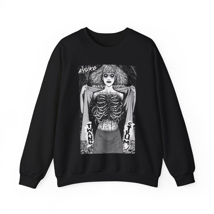 Junji Ito Ribs Woman Sweatshirt