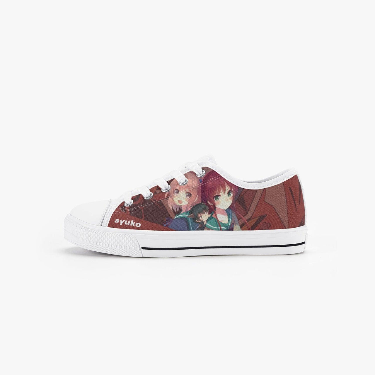 The Devil Is a Part-Timer! Chiho Sasaki Kids A-Star Low Anime Shoes _ The Devil Is a Part-Timer! _ Ayuko