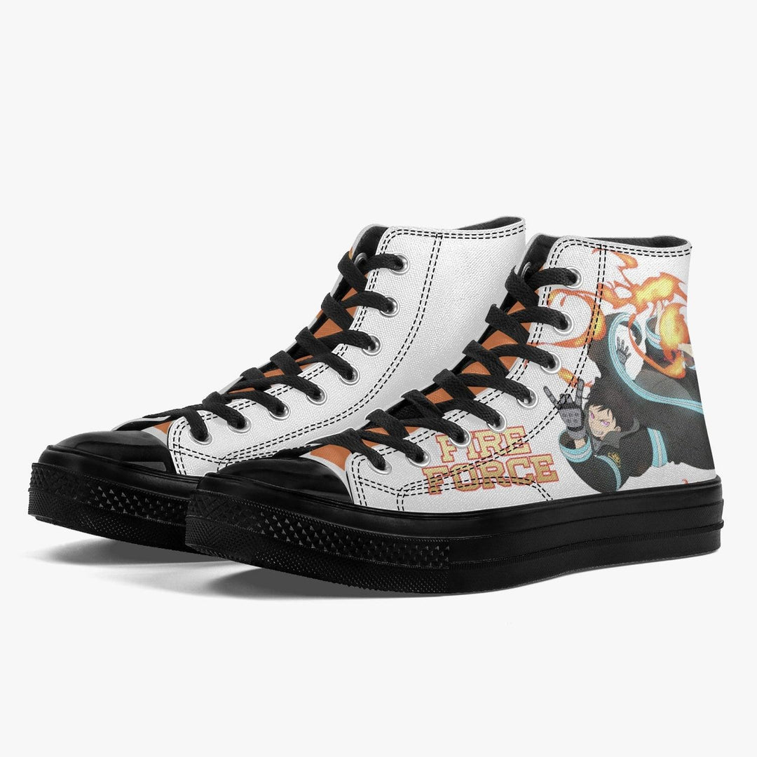 Fire Force Shinra A-Star High Anime Shoes _ Fire Force _ Ayuko