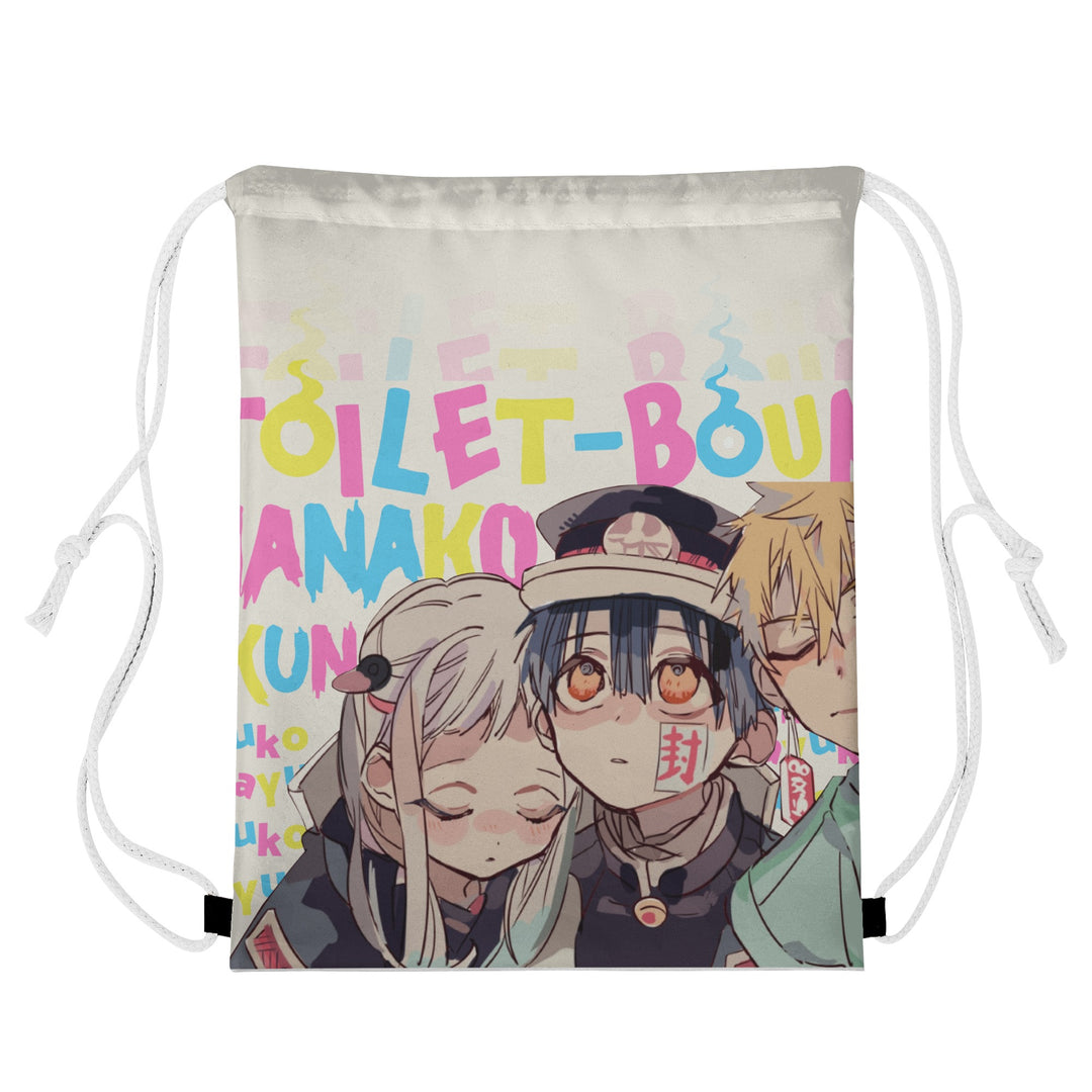 Borsa con cordoncino anime Hanako-kun rilegata nel WC