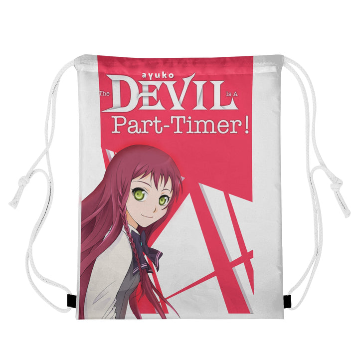 Il diavolo è un part-time! Borsa con coulisse anime