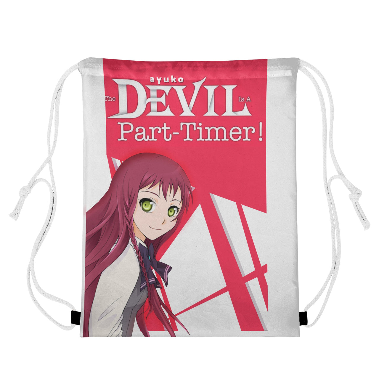 Der Teufel ist ein Teilzeitbeschäftigter! Anime-Kordelzug-Tasche