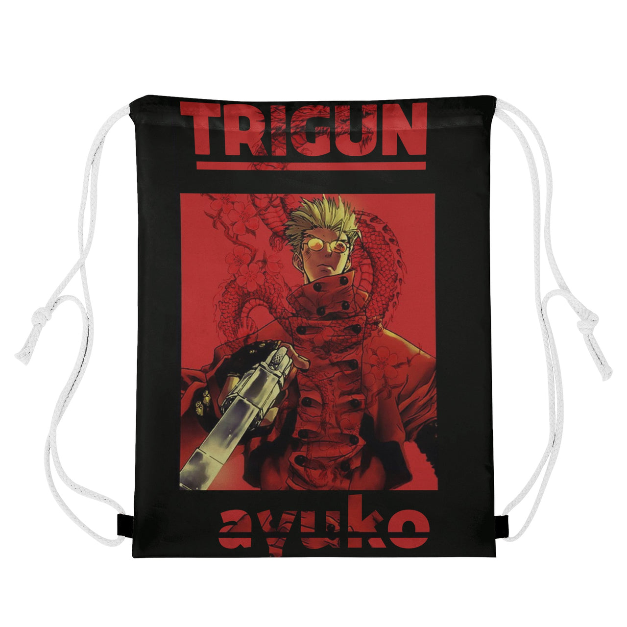 Trigun Anime Drawstring Bag