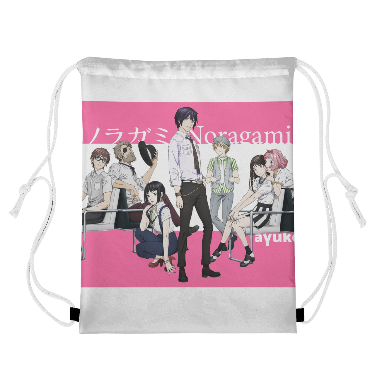 Noragami Anime Drawstring Bag