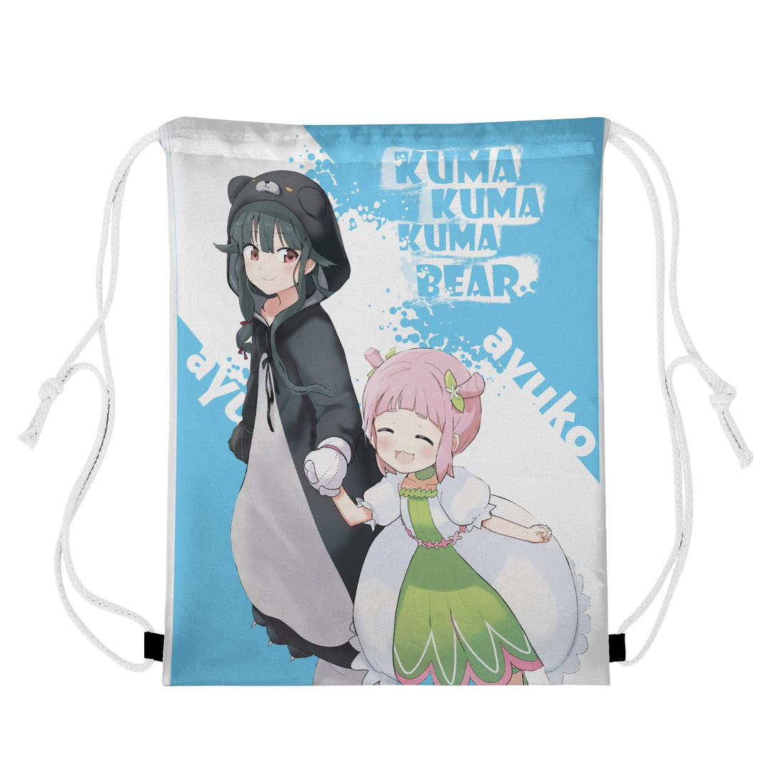 Kuma Kuma Kuma Bär Anime Kordelzugtasche