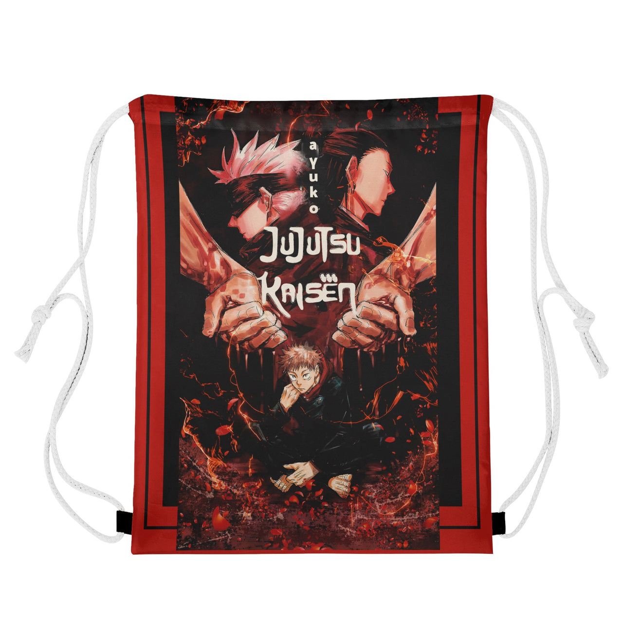Jujutsu Kaisen Anime Drawstring Bag