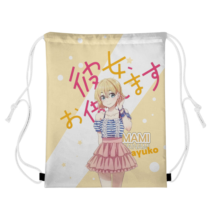 Rent-A-Girlfriend Anime Drawstring Bag