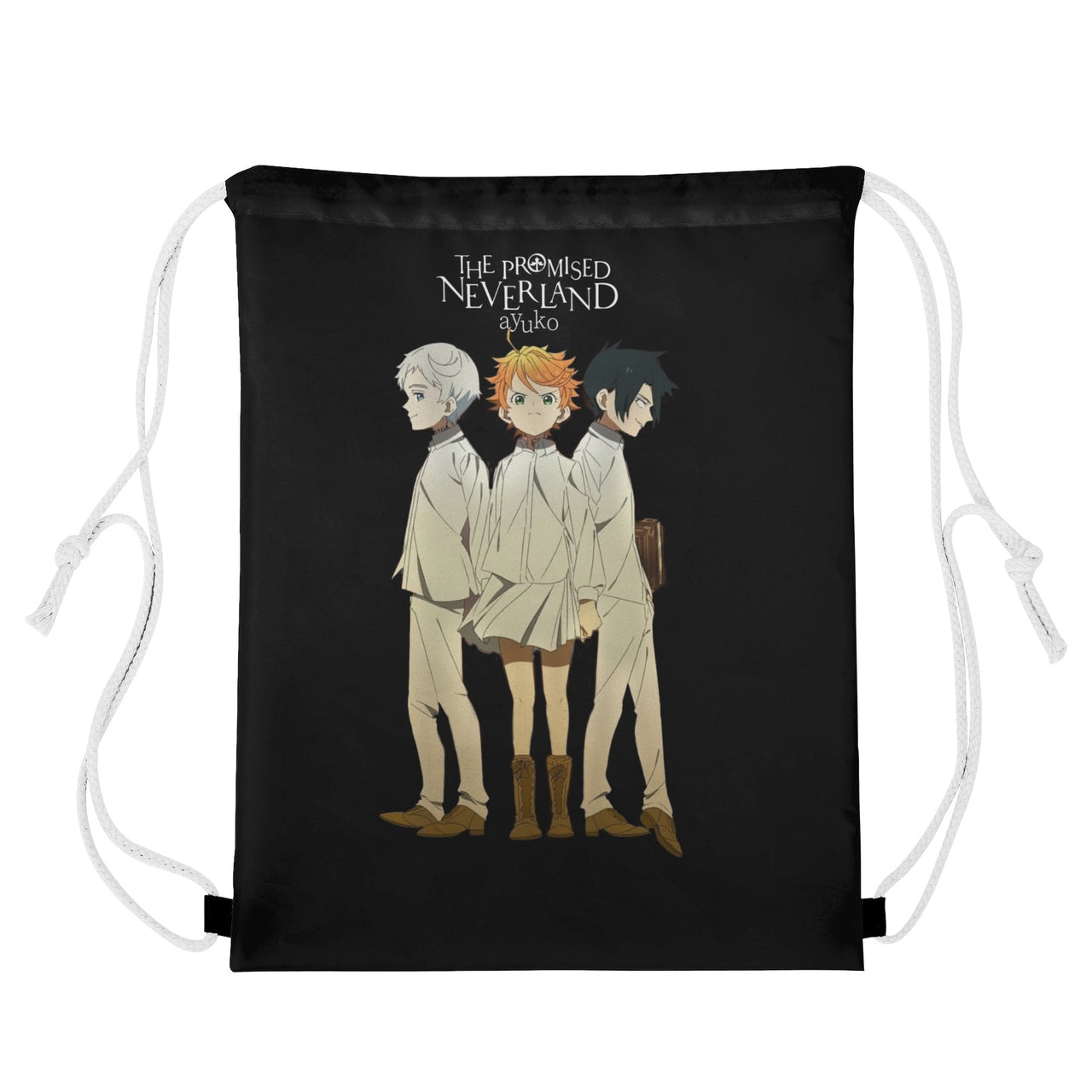 Die versprochene Neverland-Anime-Kordelzugtasche