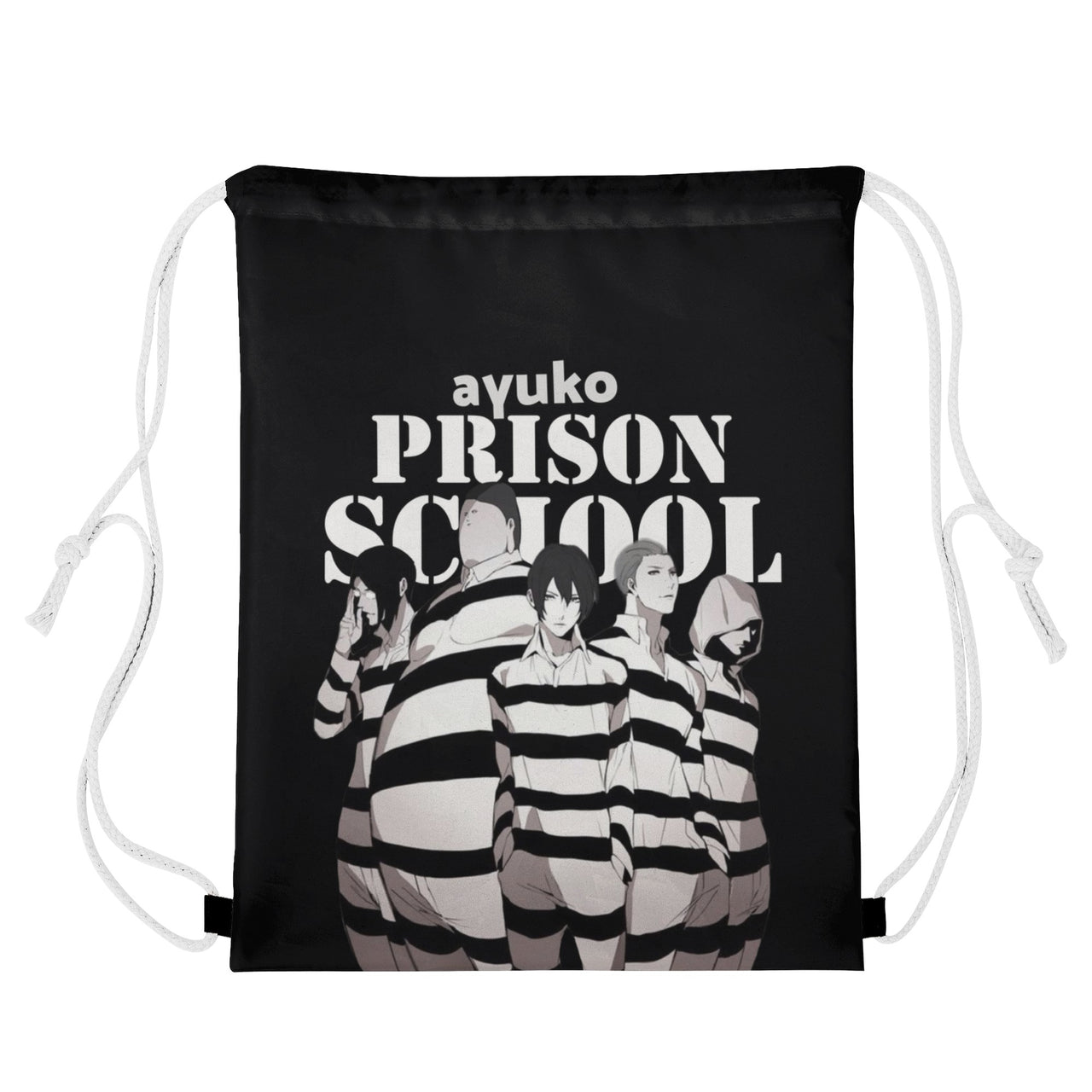 Prison School Anime Drawstring Bag