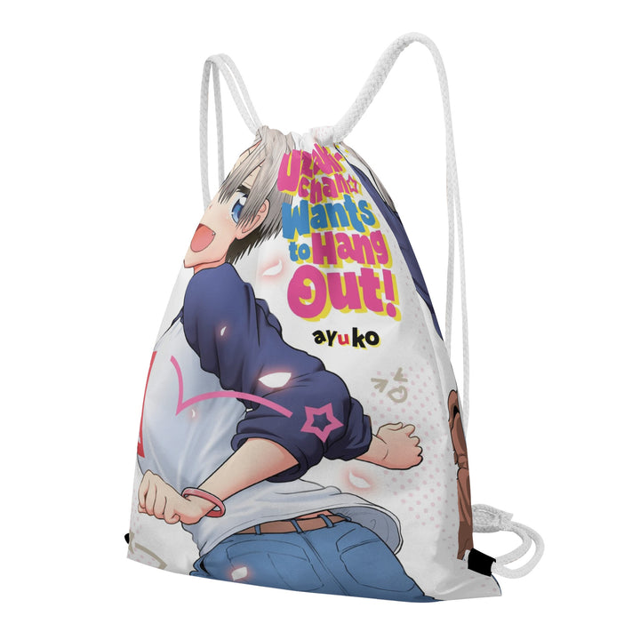 Uzaki-chan Wants to Hang Out! Anime Drawstring Bag