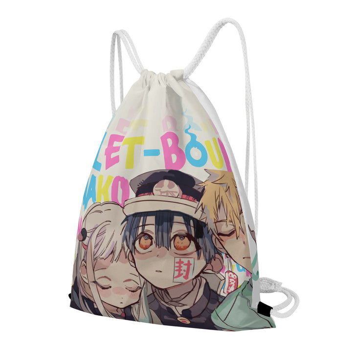 Borsa con cordoncino anime Hanako-kun rilegata nel WC