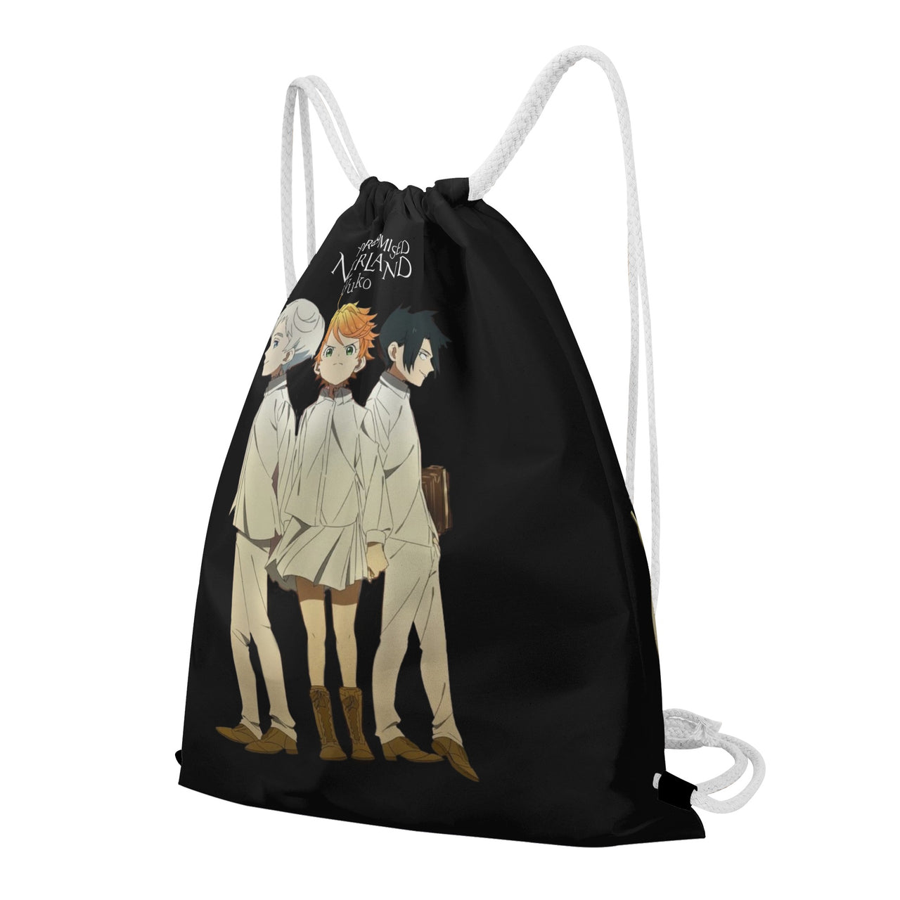 The Promised Neverland Anime Drawstring Bag