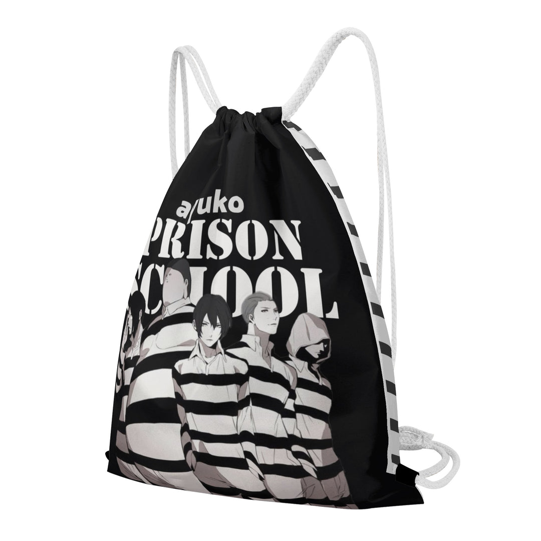 Prison School Anime Drawstring Bag