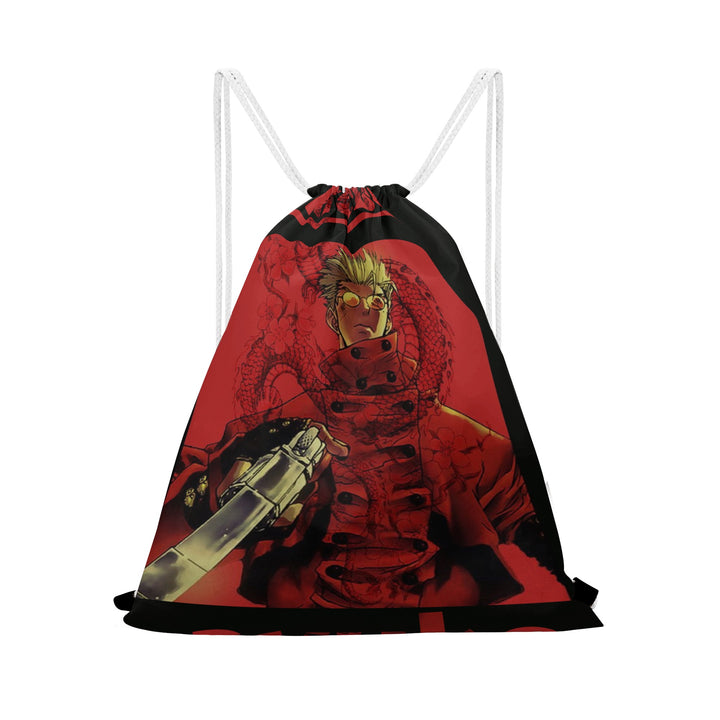 Trigun Anime Drawstring Bag