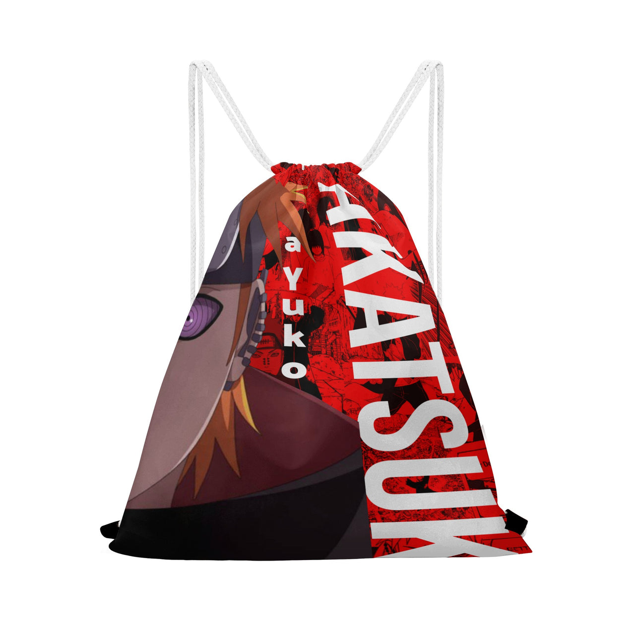 Naruto Akatsuki Clan Anime Drawstring Bag