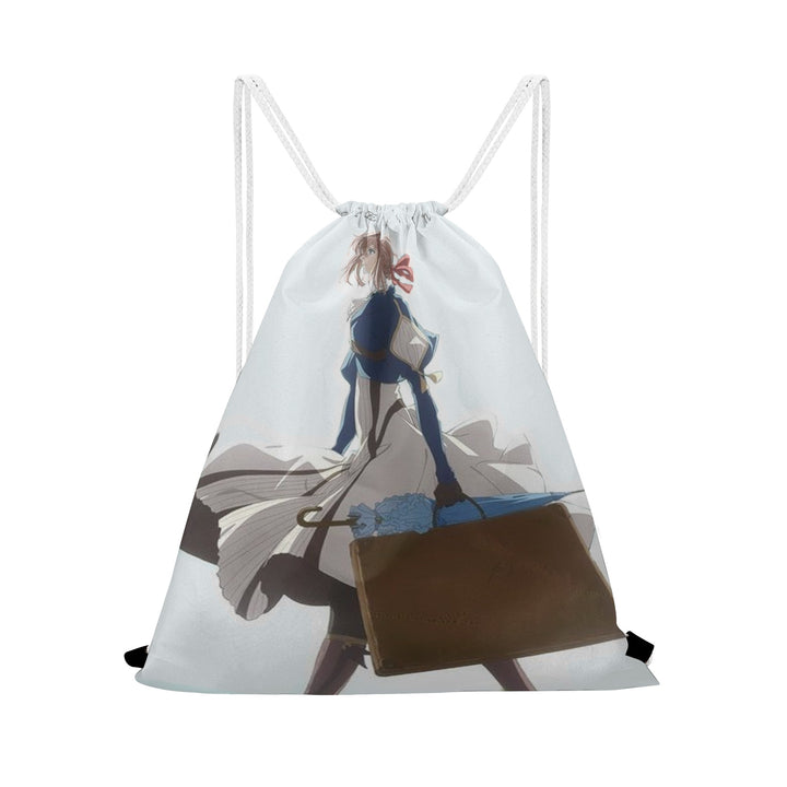 Borsa con cordoncino anime Violet Evergarden