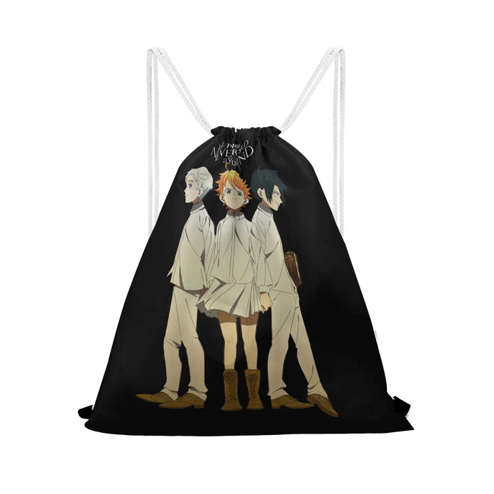 The Promised Neverland Anime Drawstring Bag