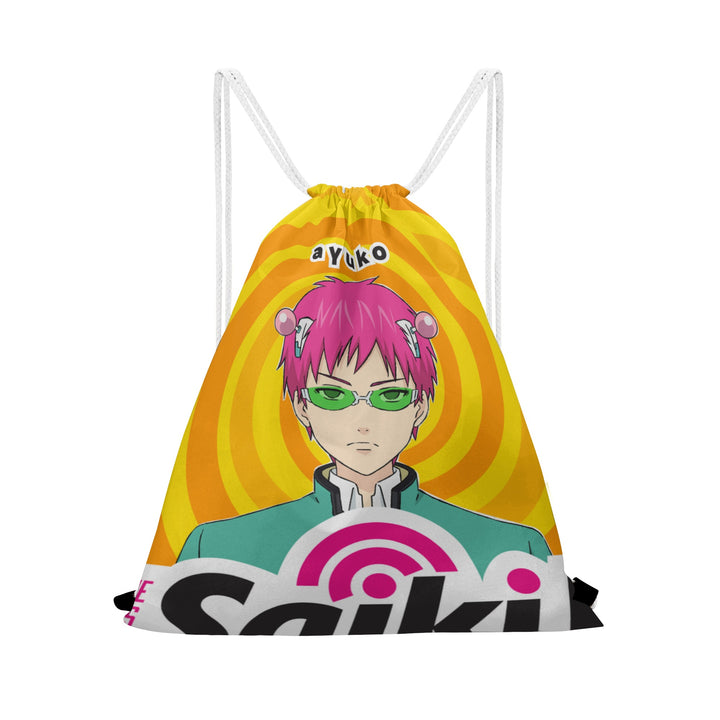 The Disastrous Life of Saiki K Anime Drawstring Bag