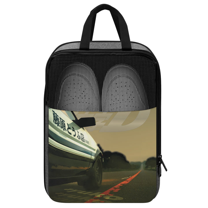 Anime-Schuhtasche mit Initiale D