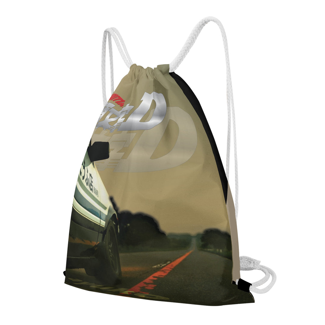 Initial D Anime Drawstring Bag