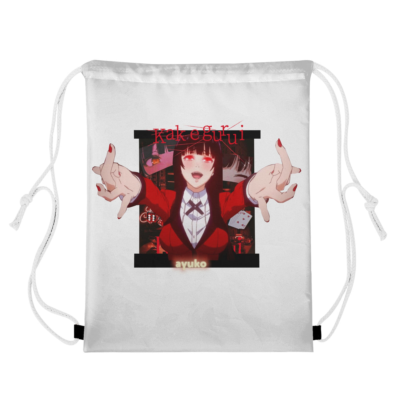 Kakegurui Anime Drawstring Bag