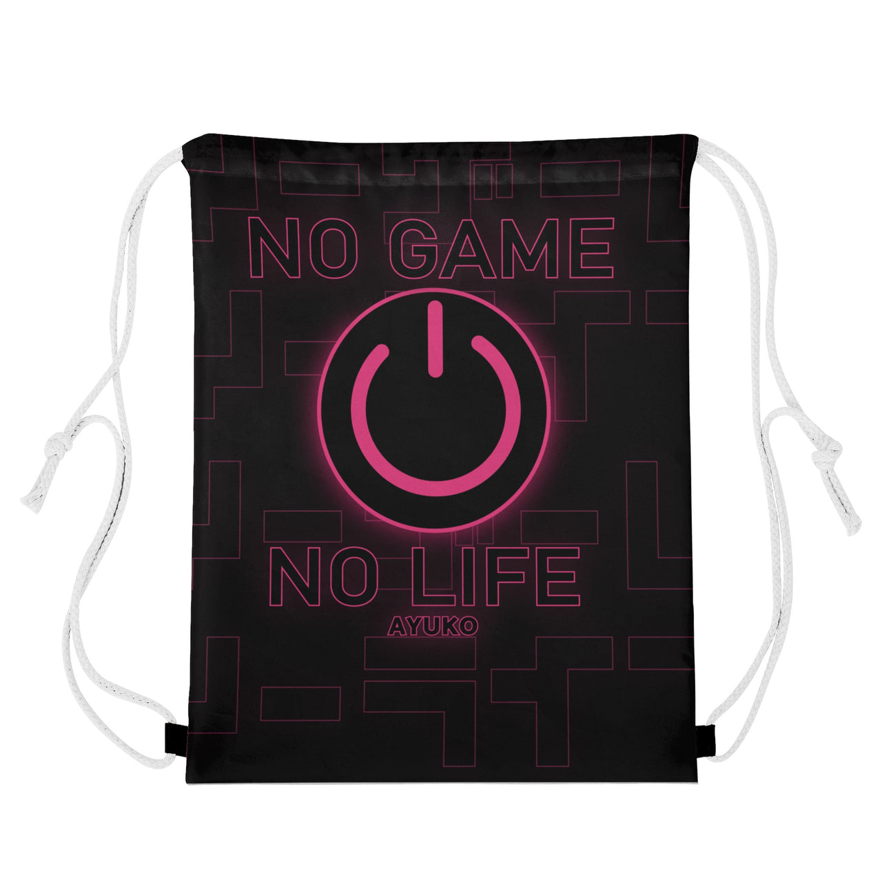 No Game No Life Anime Drawstring Bag