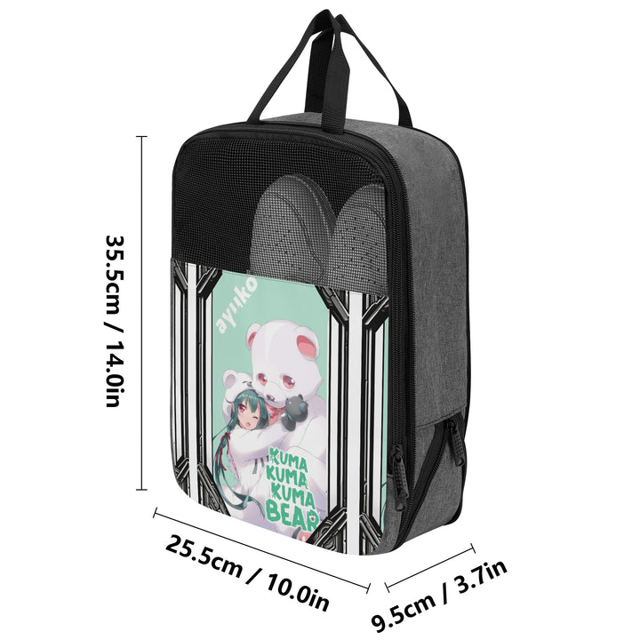 Kuma Kuma Kuma Bear Anime Shoe Bag