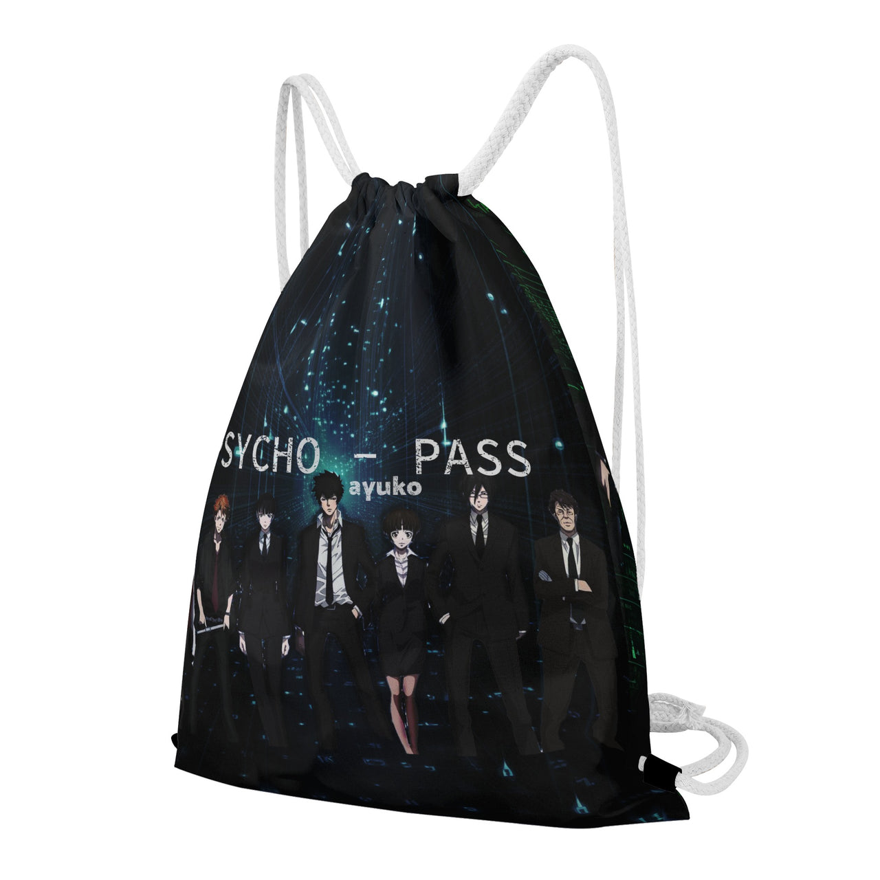 Psycho-Pass Anime Drawstring Bag