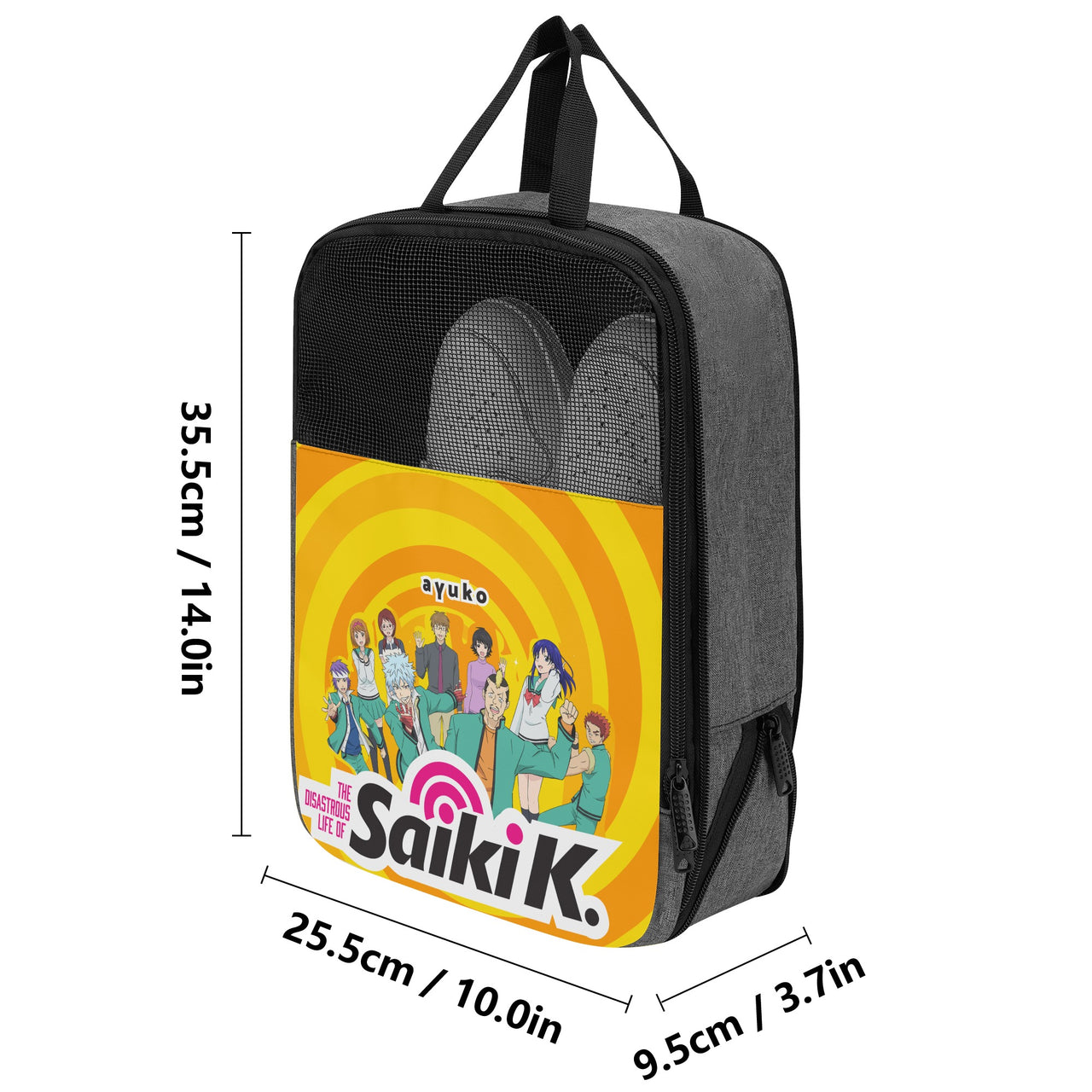 The Disastrous Life of Saiki K Anime Shoe Bag