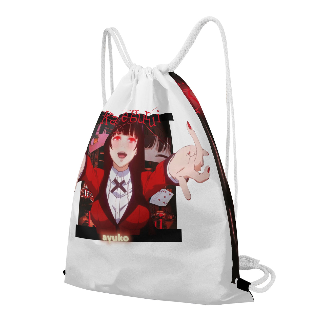 Kakegurui Anime Drawstring Bag
