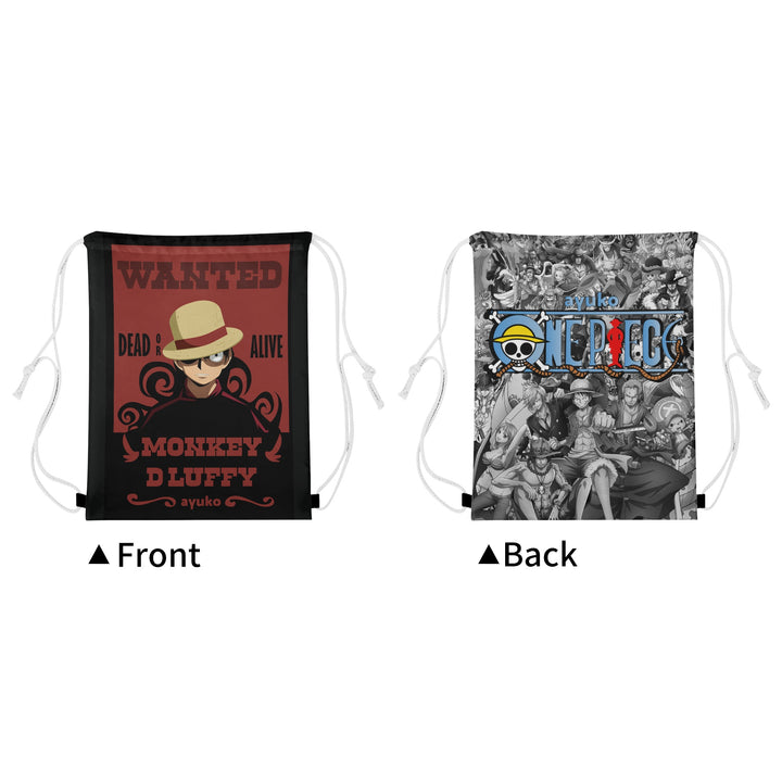 One Piece Anime Drawstring Bag