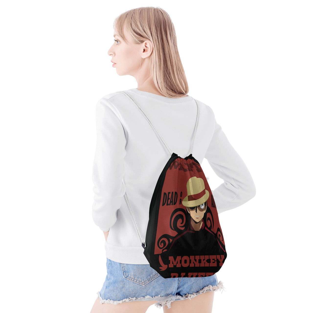 Borsa con coulisse anime One Piece