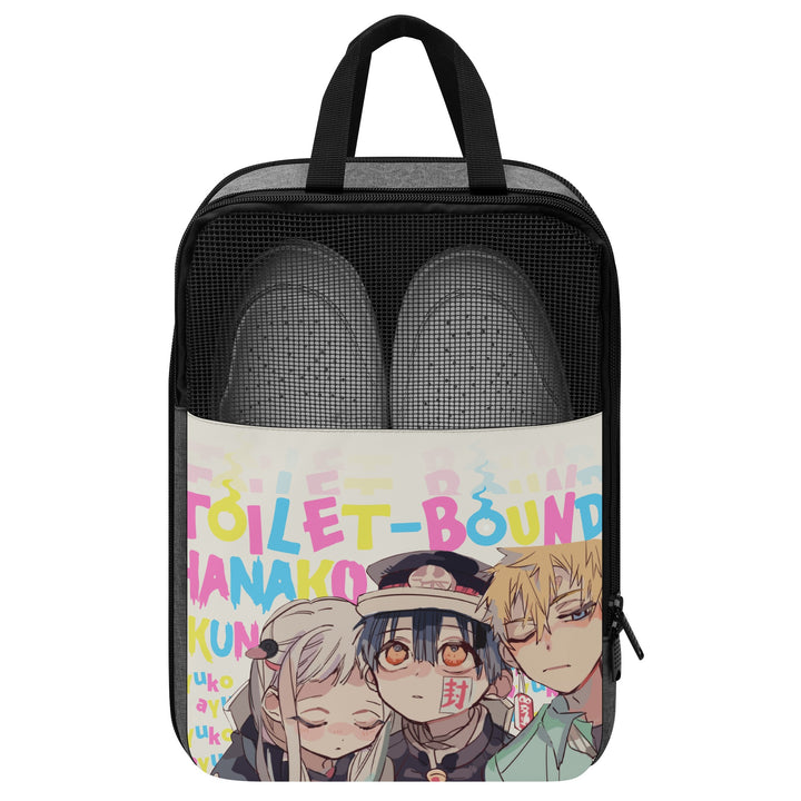 Borsa per scarpe anime Hanako-kun rilegata nel WC