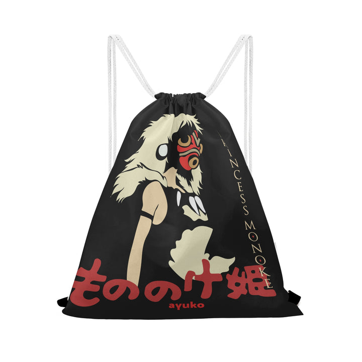 Princess Mononoke Anime Drawstring Bag