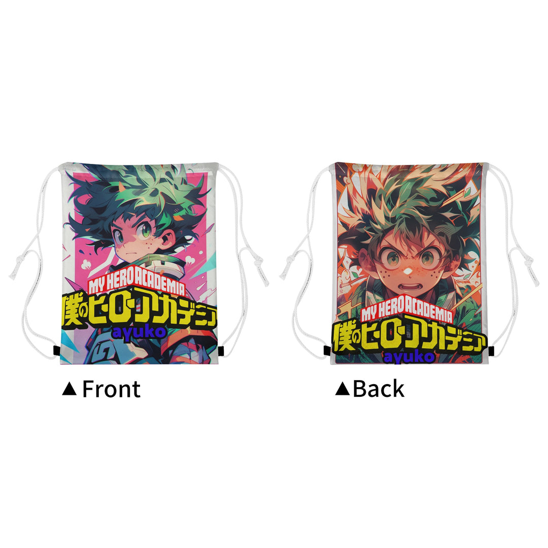 My Hero Academia Anime Drawstring Bag