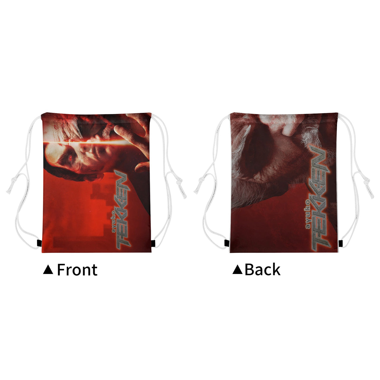 Tekken Inspired Drawstring Bag