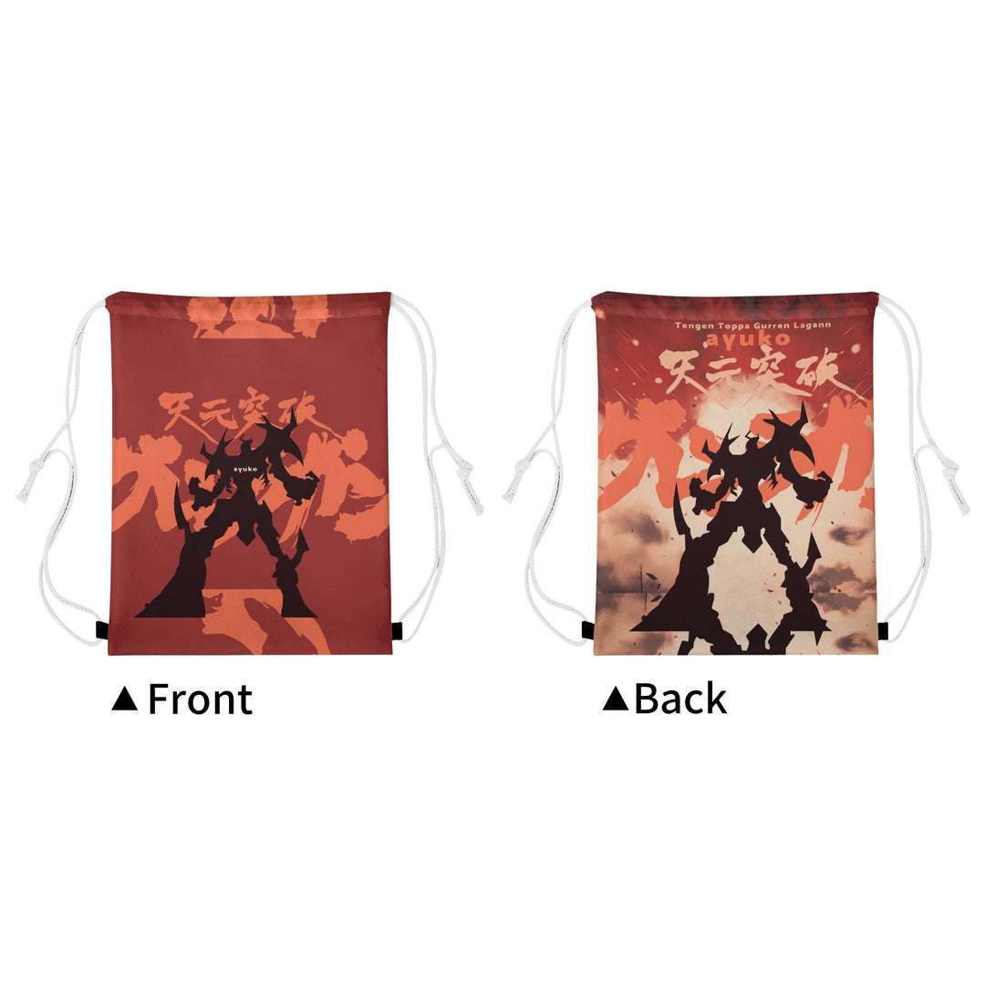 Tengen Toppa Gurren Lagann Anime Drawstring Bag