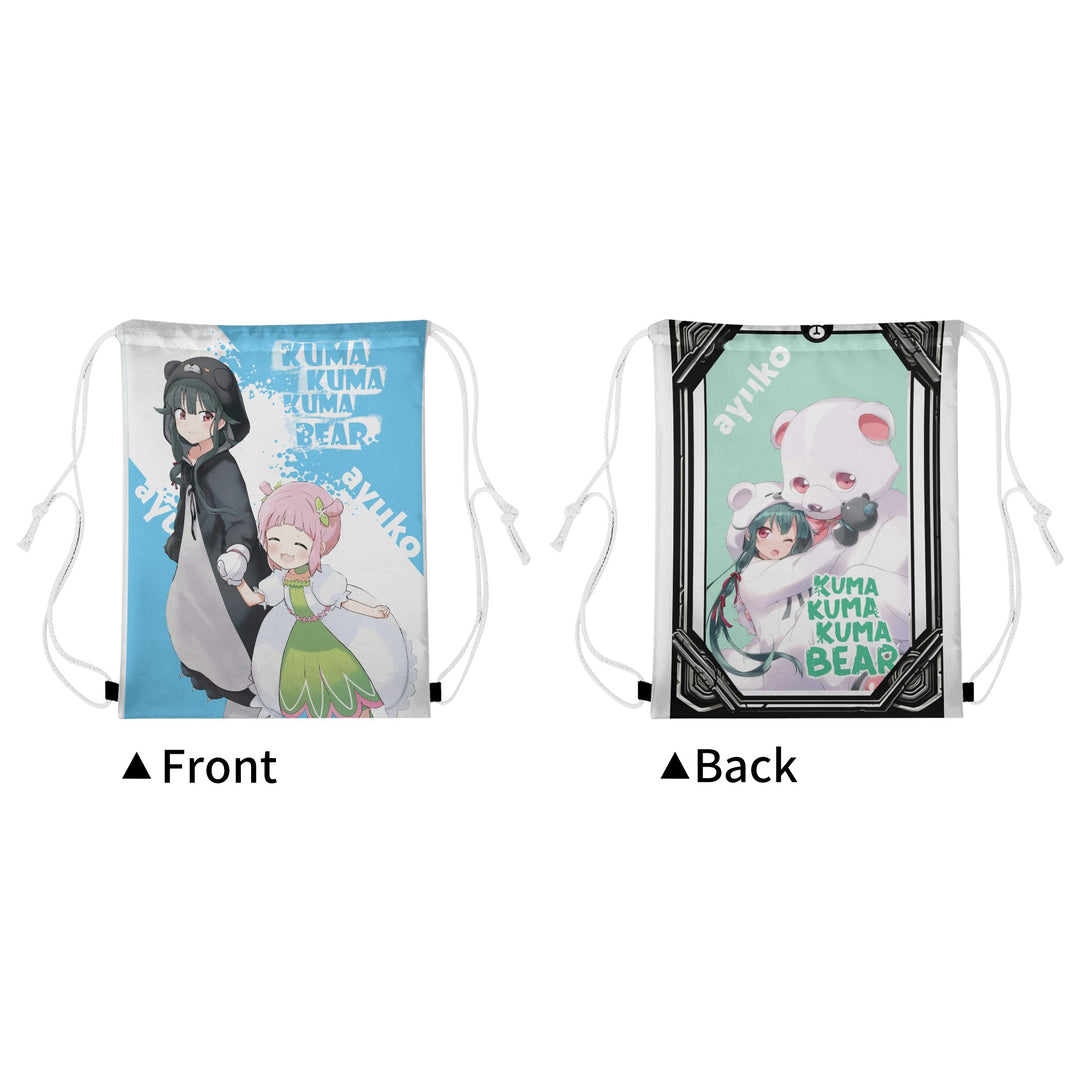 Borsa con coulisse Kuma Kuma Kuma Bear Anime