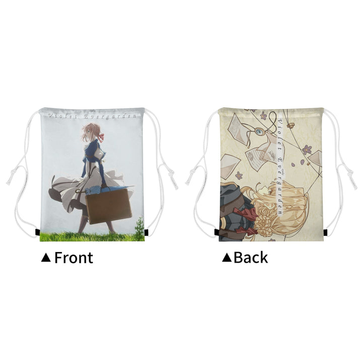 Borsa con cordoncino anime Violet Evergarden