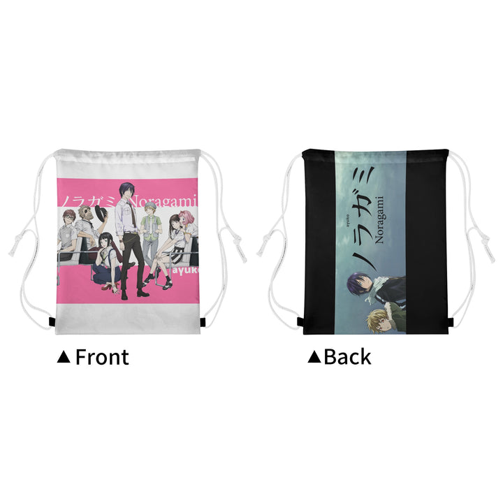 Noragami Anime Drawstring Bag