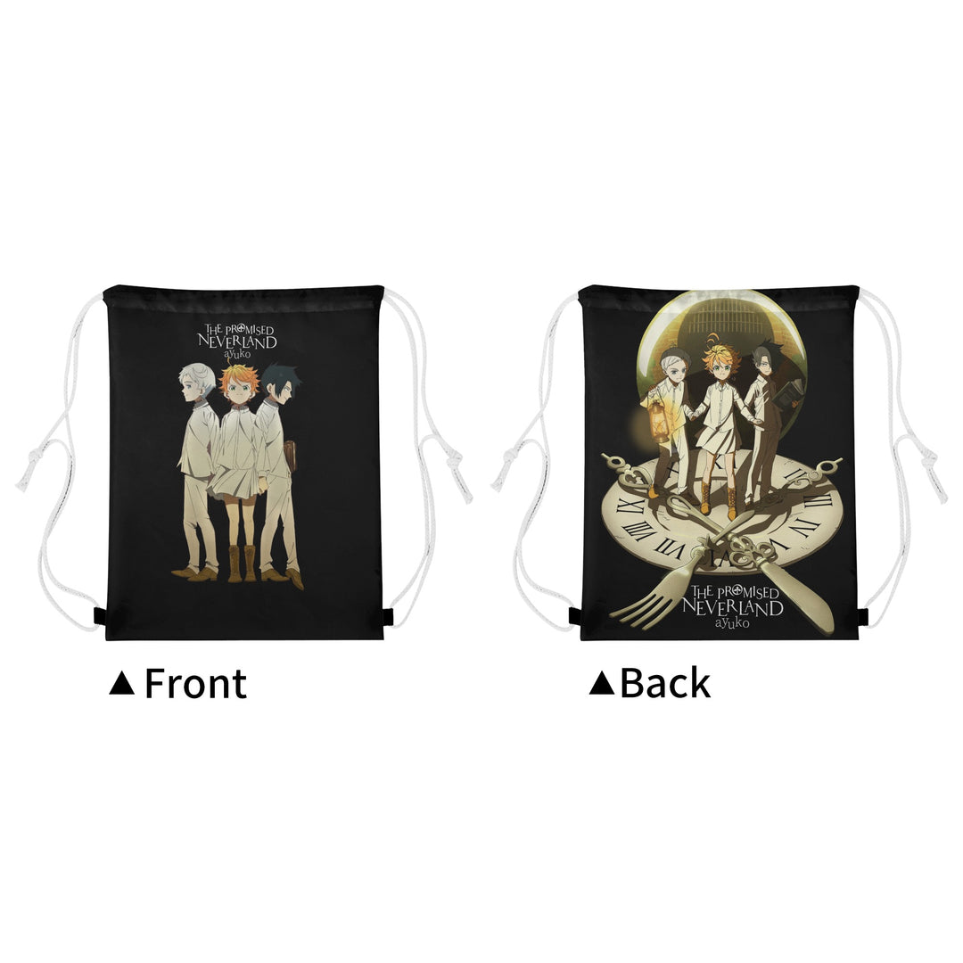 Borsa con coulisse The Promised Neverland Anime