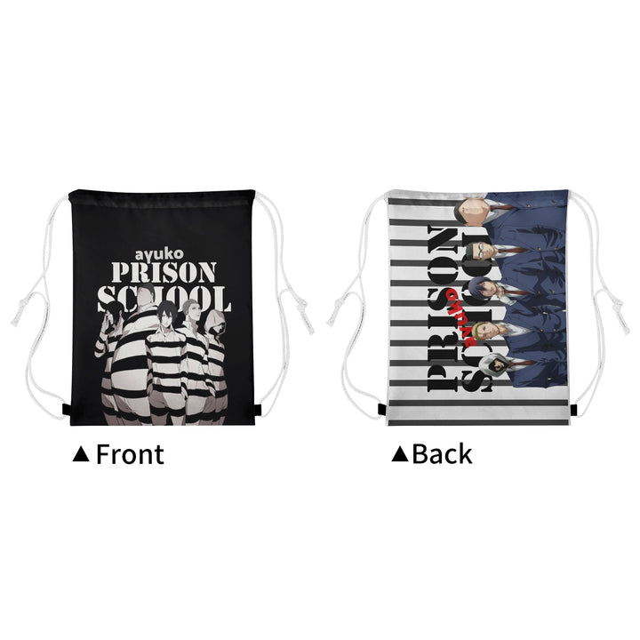 Prison School Anime Drawstring Bag