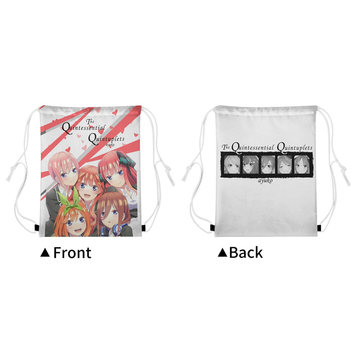 Die Quintessential Quintuplets Anime Kordelzugtasche