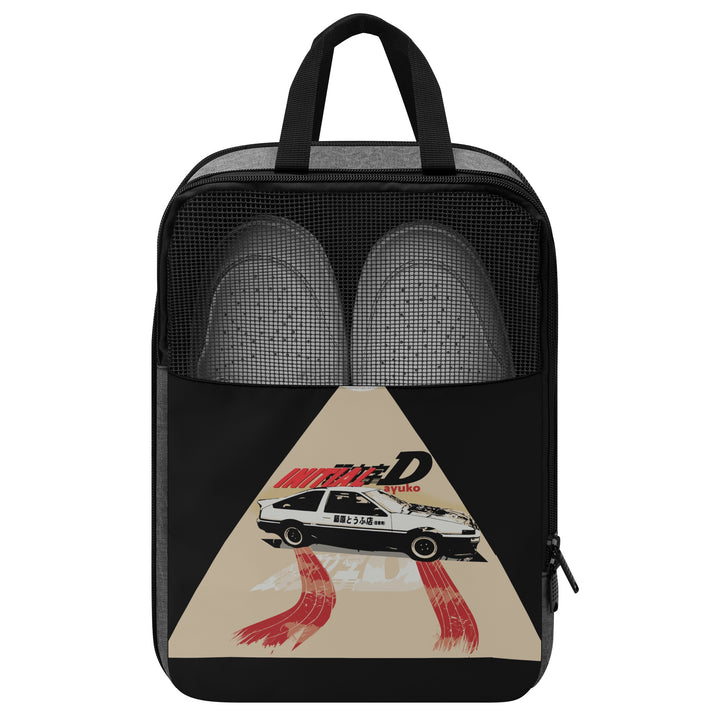 Anime-Schuhtasche mit Initiale D