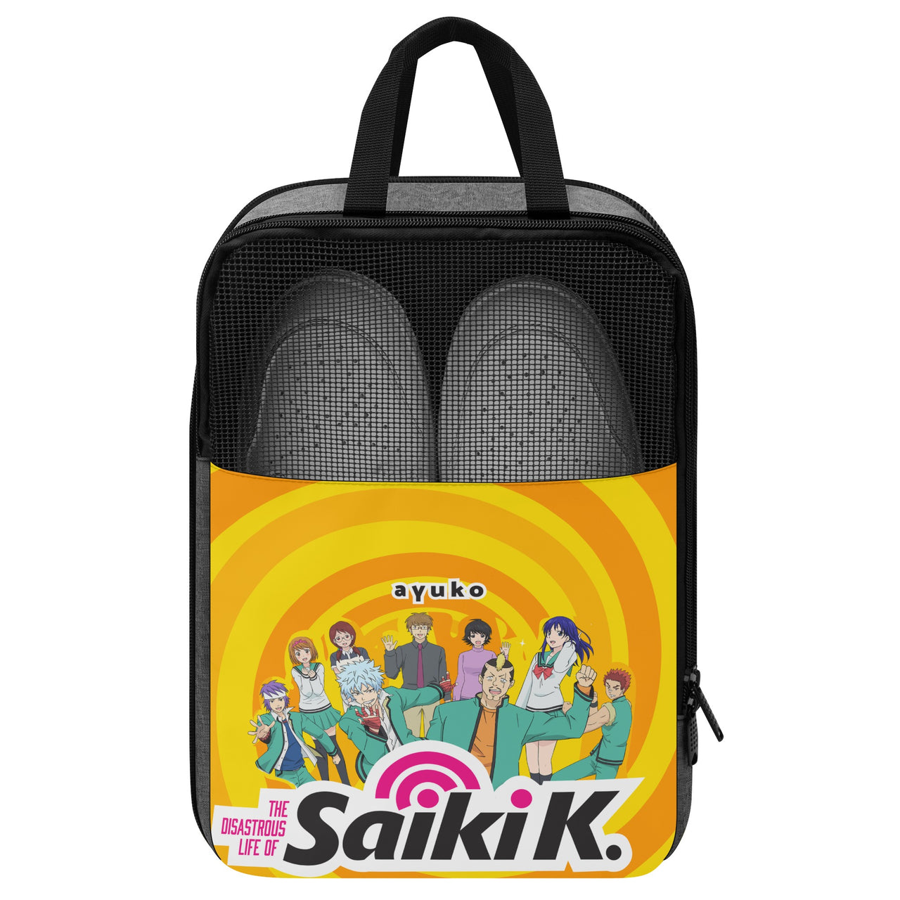 The Disastrous Life of Saiki K Anime Shoe Bag